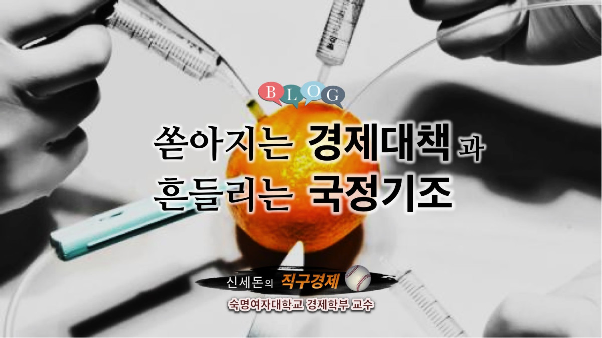 쏟아지는 경제대책과 흔들리는 국정기조